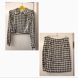 Black Tie Two Piece Set